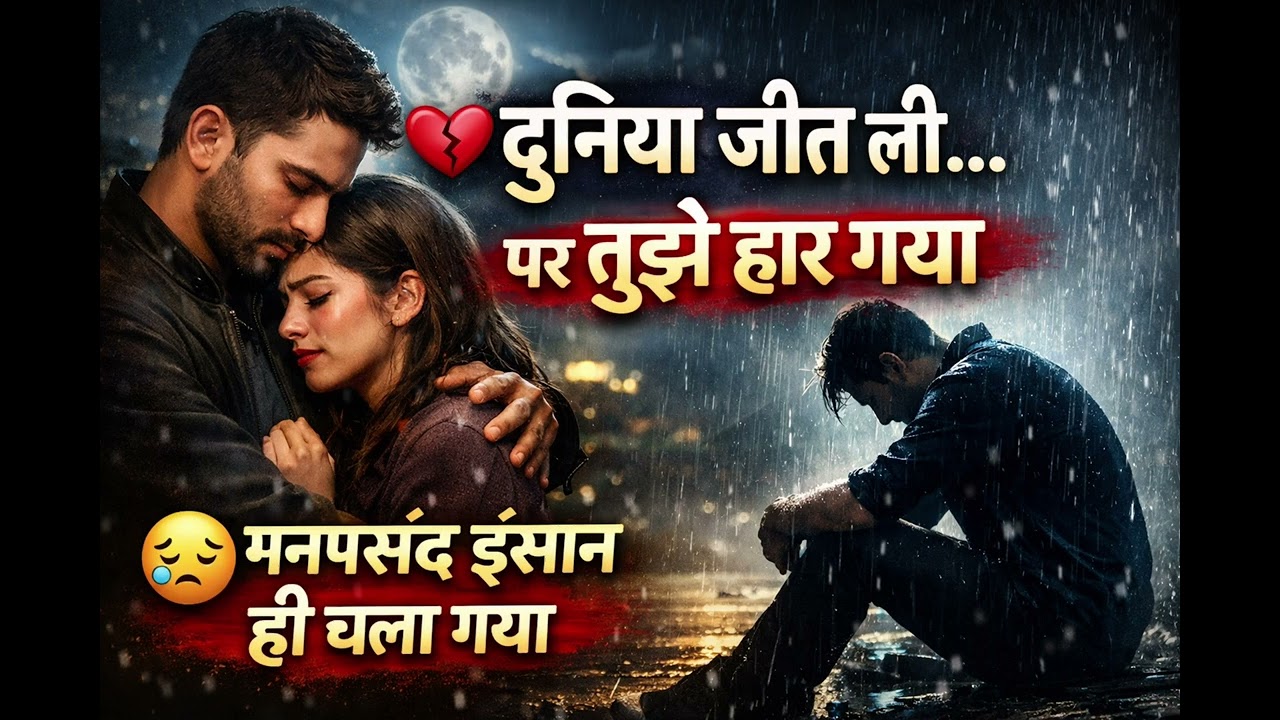 Ab Duniya Jeet Ke Kya Karun | Apna Manpasand Insaan Haar Baitha 💔 | Emotional Sad Song