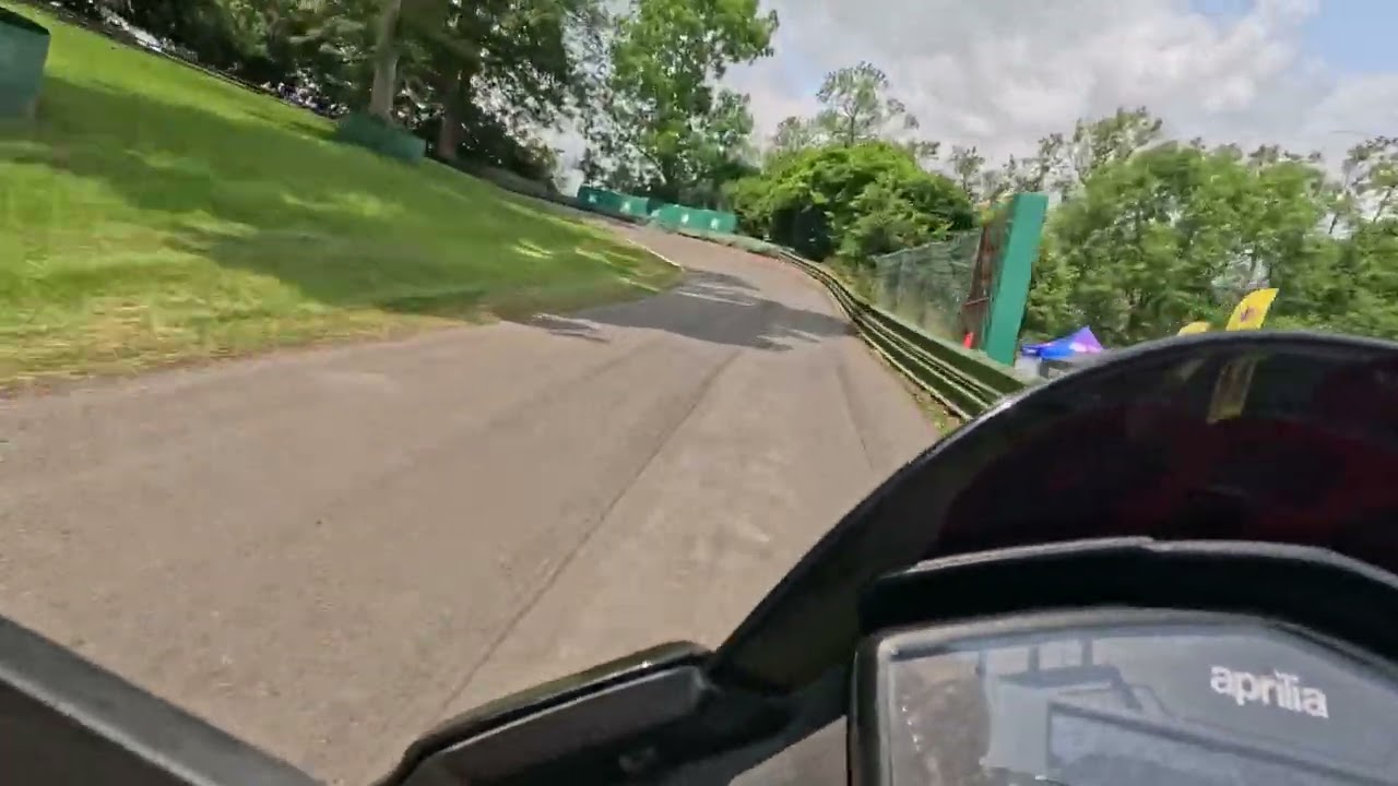 Prescott Hill climb 8th June 2025. Tuono V4 1100rr