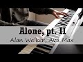 Alone Pt II Alan Walker Ava Max Piano Cover HD