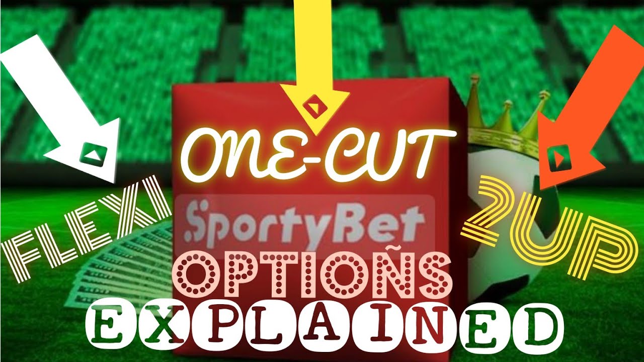 SportyBet Insurance options (FLEXI, ONE-CUT & 2UP) & Betting Insurance options Explained 100%