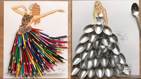 40 Most Stunning & Creative Dress Designs Using Everyday Objects.