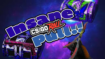 INSANE PULLS!! (CSGO ROLL)