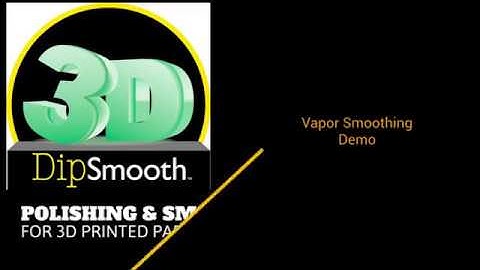 Heated Vapor Smoothing 3D Printed Parts