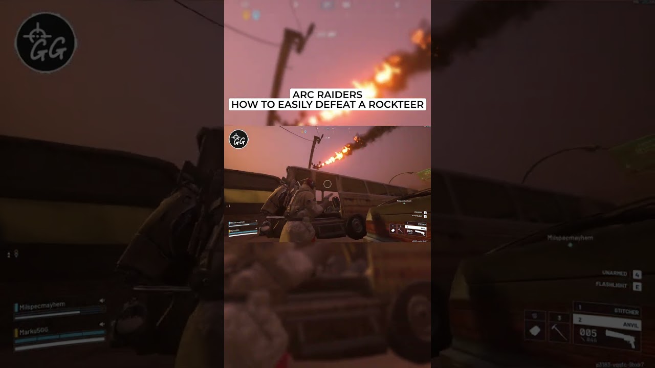 How To EASILY Defeat a Rocketeer ✅ #arcraiders