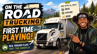 🚛 On The Road Truck Simulator | Real Trucker Tries the Game! 🚛