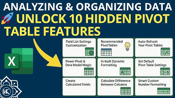 10 HIDDEN Excel Pivot Table Features You Probably Missed 🔥