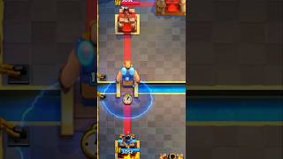 That Was A Crazy Move 🤨😣 #clashroyale #shorts