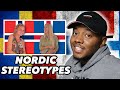 AMERICAN REACTS To Nordics React to Stereotypes