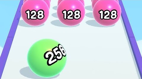 Watch BallRun 2048 - Gameplay Level 21 - 30