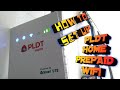 PLDT Home Prepaid WIFI HOW TO SET UP : Free 10 Gb DATA : White Modem