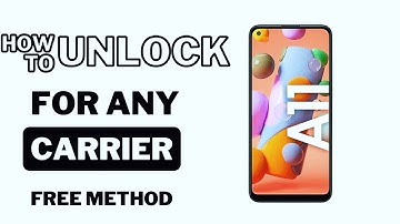 Samsung Galaxy A11 Network Unlock Code