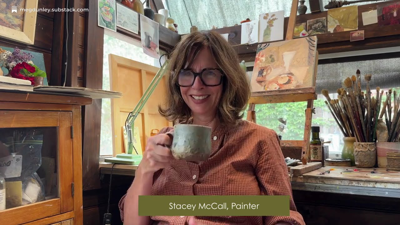 Painter Stacey McCall on painting from the domestic, a Paris residency & sketchbooks