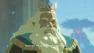 Zelda: Breath of The Wild: King Rhoam Bosphoramus Hyrule - Cutscene