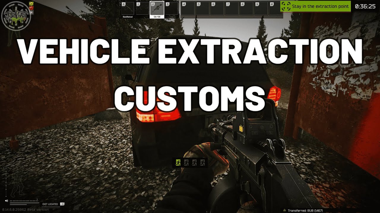 Dorms Vehicle Extraction Guide - Customs - Escape from Tarkov # ...