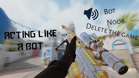 PRETENDING TO BE A BOT THEN POPPING OFF WITH A SNIPER [CODM]