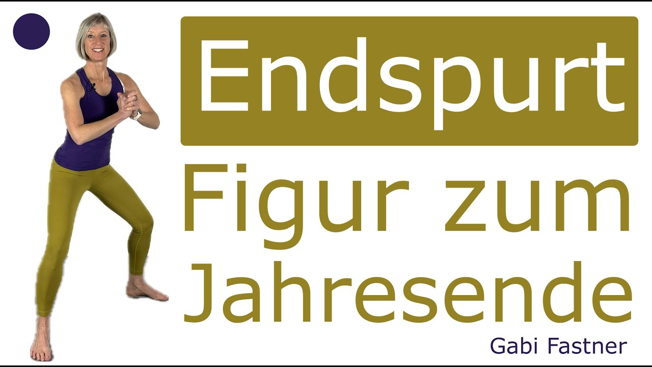 🎉 32 min. Endspurt Figur | Schultern, Arme, Beine, Bauch und Po gekräftigt und geformt, ohne Geräte