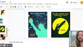Graphic Design   Google Slides