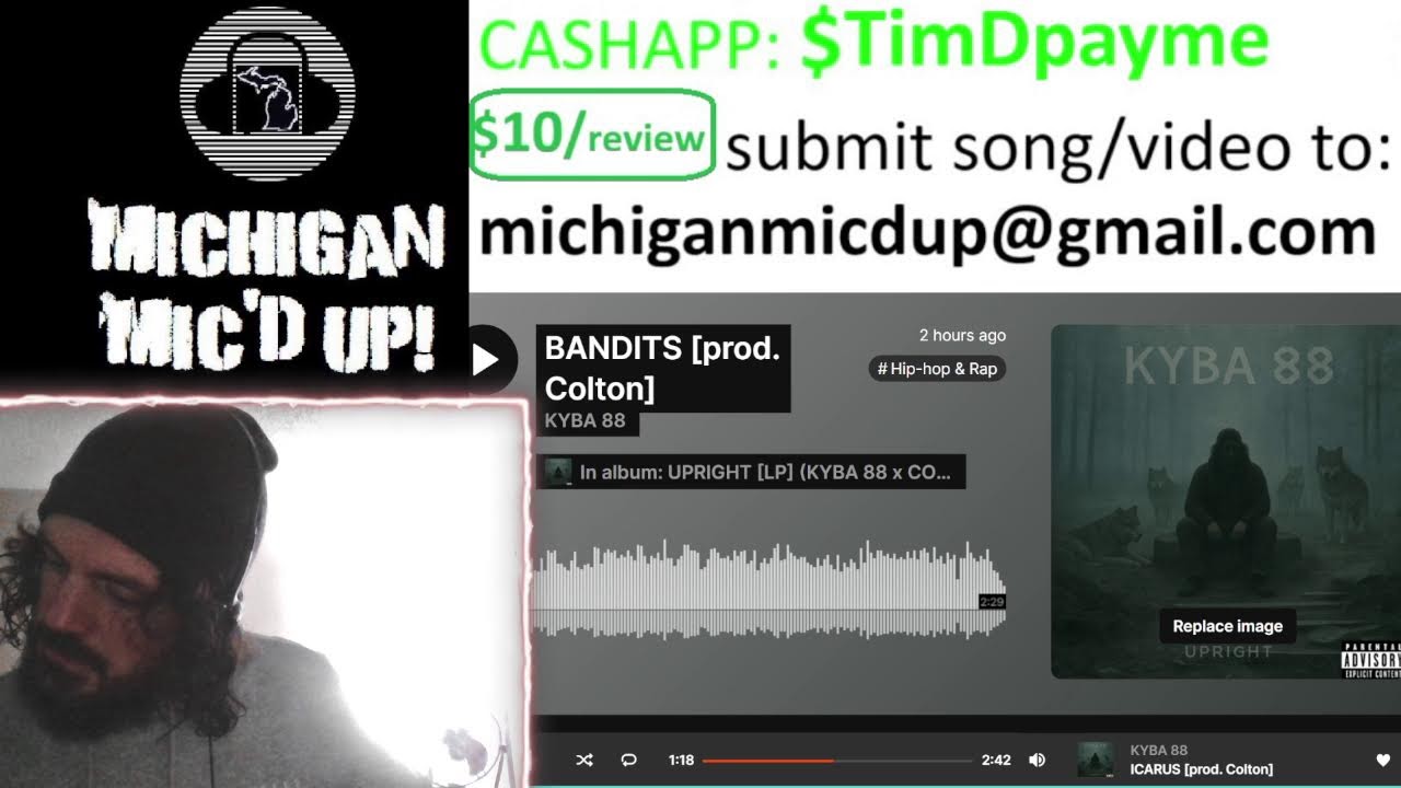 MICHIGAN MIC'D UP - LIVE MUSIC REVIEW SHOW - hosted by KYBA 88