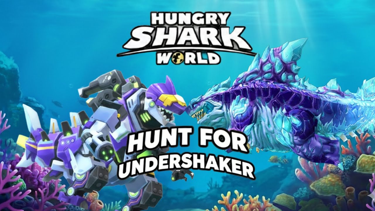 Hungry Shark World | Farming Pearls Until I Unlock Undersharker