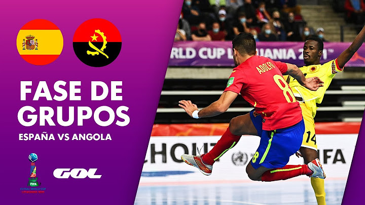 ESPAÑA 4-1 ANGOLA - RESUMEN MUNDIAL FÚTBOL SALA 2021