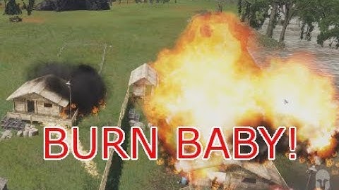 Village VS Napalm (Arma 3 UNSUNG Vietnam Highlights)