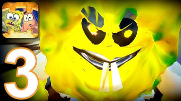 SpongeBob: Secret Ingredients - Gameplay Walkthrough Part 3 - All Cutscenes, Jumpscares, Endings