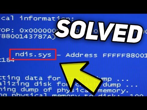 Safe Fix for the Annoying ndis.sys BSOD Error