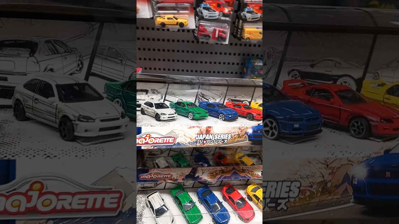 Majorette Japan Series 5 pack gift box diecast jdm