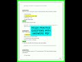 NCLEX PRACTICE QUESTIONS WITH ANSWERS PDF video