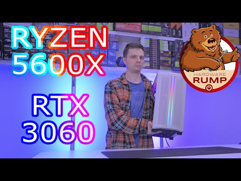 Живая сборка ПК Ryzen 5 5600X / RTX 3060 / Be quiet! DX500
