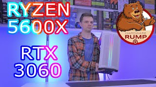 Живая сборка ПК  Ryzen 5 5600X / RTX 3060 / Be quiet! DX500