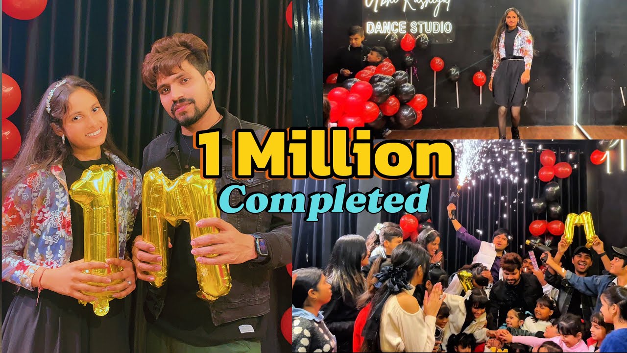 1 million completed #vlog #vlogging #entertainment #love #share #support #subscribe