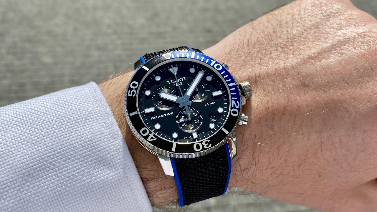 Tissot Seastar 1000 Chronograph 45 mm - YouTube