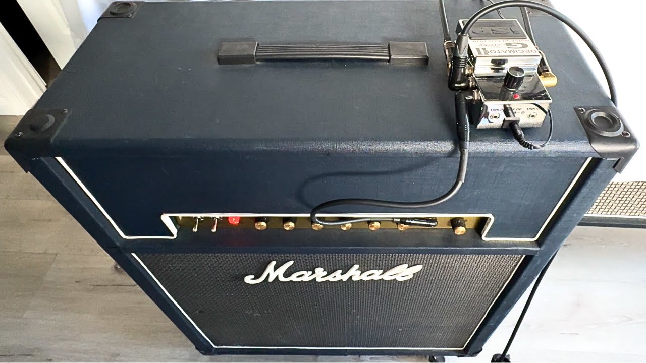 ISP Decimator G String II w/ Marshall 1987X Plexi - YouTube