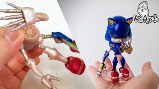 Sonic out of Fondant or Clay - Cake Topper #shorts 