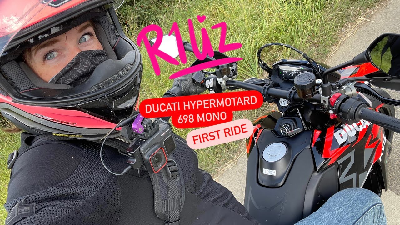 R1Liz - Ducati Hypermotard 698 - First Ride