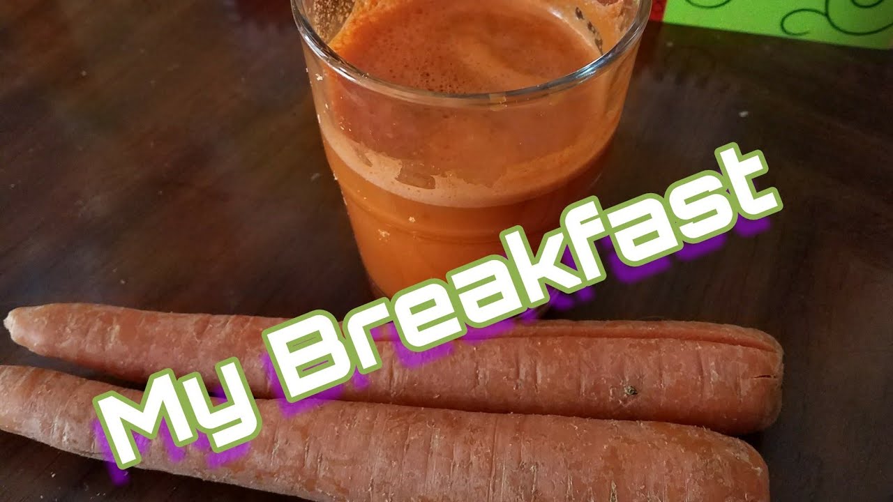 What I eat For Breakfast.