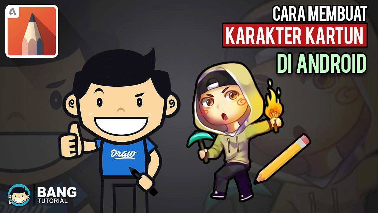  Cara  Membuat  Gambar  Kartun  Anak Serbameme