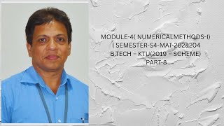 NUMERICAL METHODS-I |MODULE 4 | PART 8 |MAT 202 &204| NEWTON RAPHSON METHOD| B.TECH KTU|2019-SCHEME