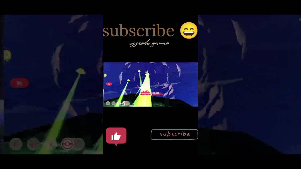 the ultimate move of zygarde 50% in megamon asia 