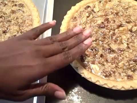 MOMMA'S WALNUT PIE Cooking Tutorial 11 21 12