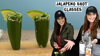 Jalapeño Shot Glasses - Tipsy Bartender