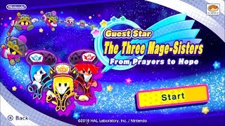 Kirby Star Allies - Three Mage-Sisters Playthrough + Morpho Knight EX & Credits