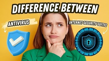 🔐 Difference Between Antivirus and Internet Security Suites | Which One Do You Need? 💻🛡️