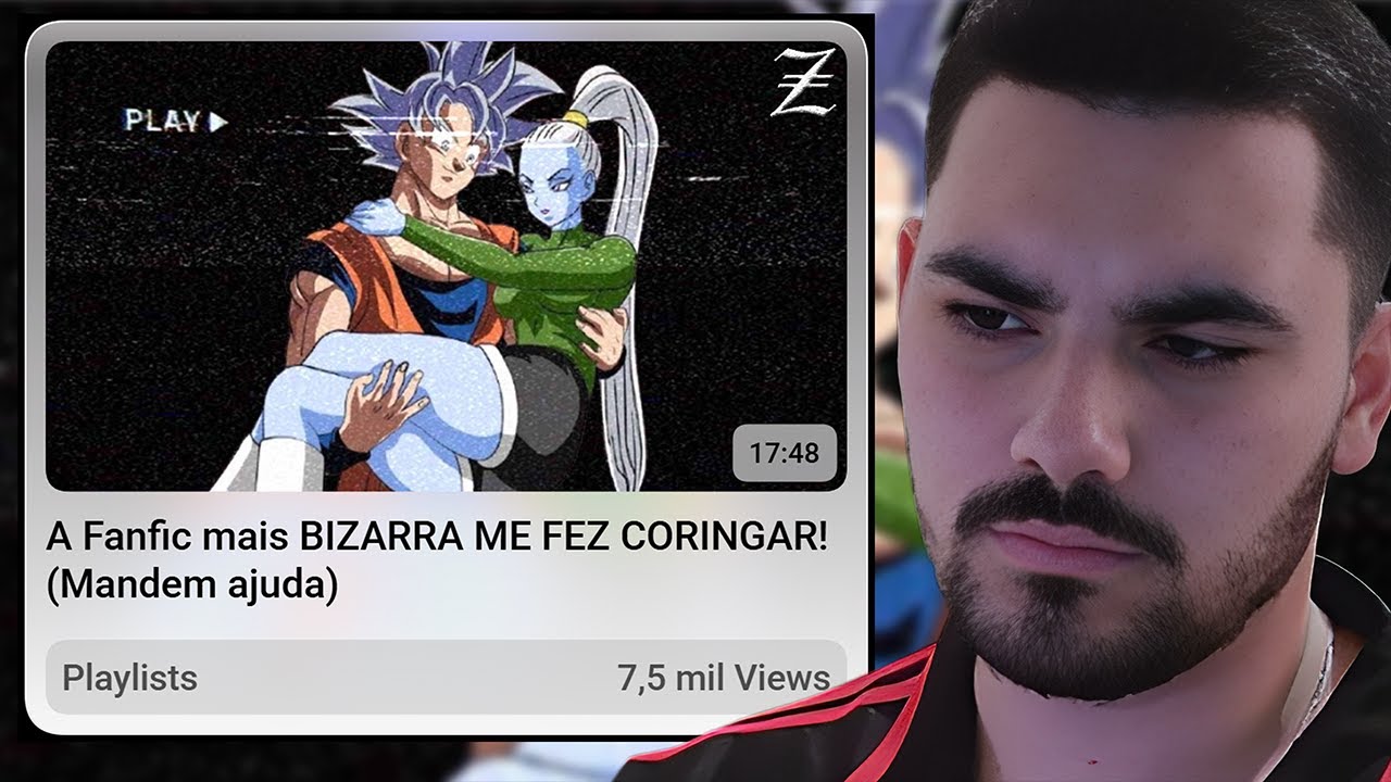A HISTORIA DE AMOR DE GOKU E VADOS KKKKK | Fanfic mais BIZARRA