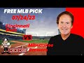 MLB Picks and Predictions - Cincinnati Reds vs Milwaukee Brewers, 7/24/23 Free Best Bets & Odds