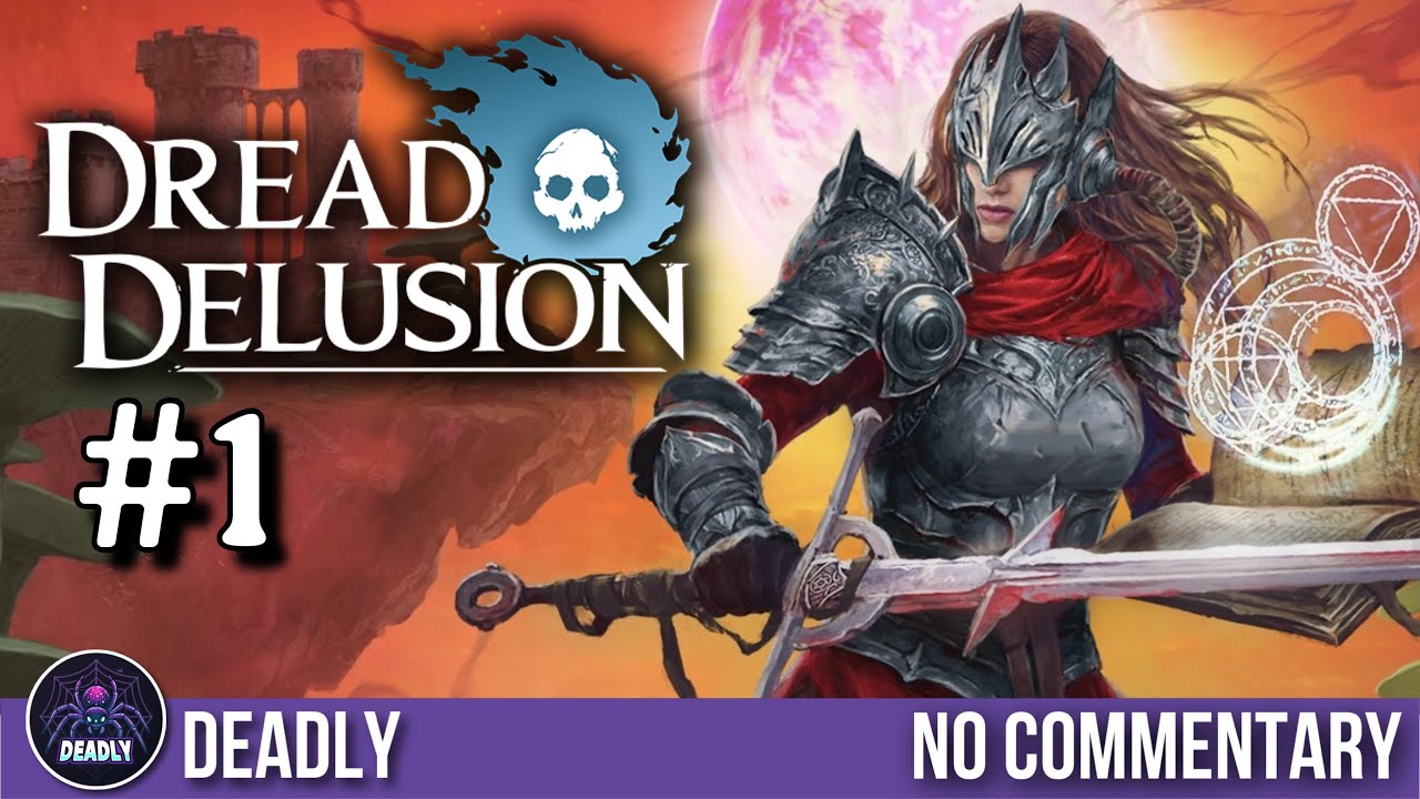 Dread Delusion - Ep1 - Relaxing Gameplay Retro Style RPG Walkthrough [No Commentary]