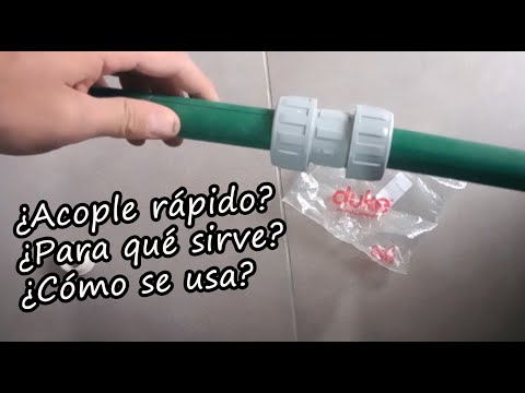 Video: ¿Qué es un acoplador rápido de conexión rápida y dónde se utilizan?