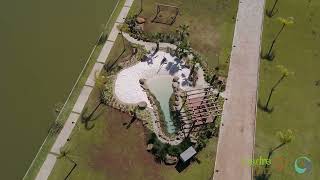 Montagem de uma piscina natural na cidade de Casca - RS