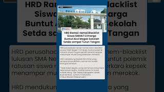 Download Mp3 Nasib Siswa Lulusan SMAN 1 Cimarga, HRD Ramai-ramai Blacklist Murid yang Bela Anak Ketahuan Merokok Gudang lagu Download Mp3 Nasib Siswa Lulusan SMAN 1 Cimarga, HRD Ramai-ramai Blacklist Murid yang Bela Anak Ketahuan Merokok